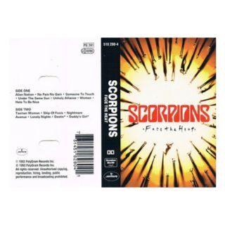 Scorpions – Face The Heat (KASETE)