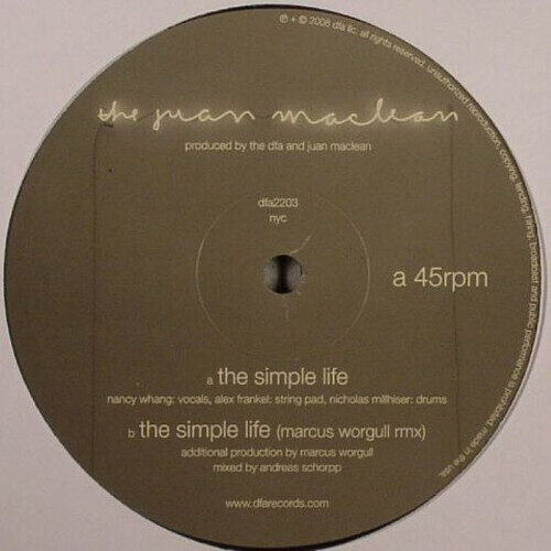 The Juan MacLean – The Simple Life