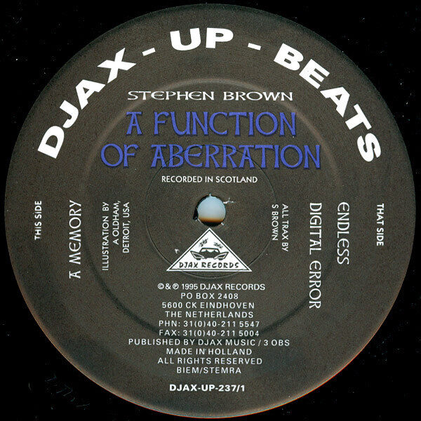 Stephen Brown – A Function Of Aberration