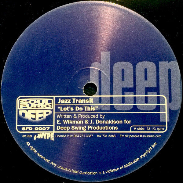 Deep Swing Presents Jazz Transit – Let's Do This