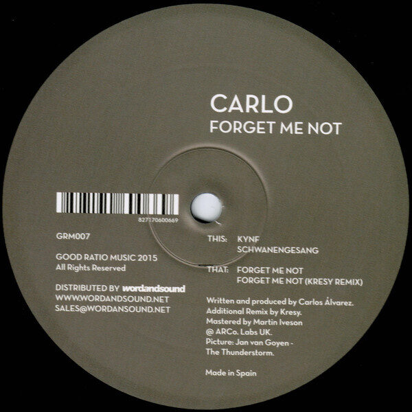 Carlo – Forget Me Not