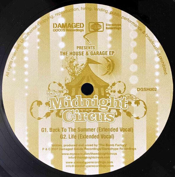 The Midnight Circus – The House & Garage EP
