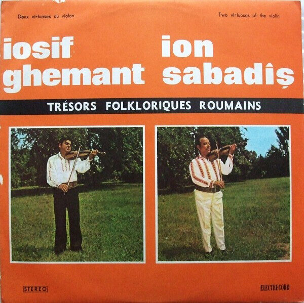 Iosif Ghemant / Ion Sabadîș – Deux Virtuoses Du Violon = Two Virtuosos Of The Violin