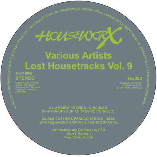 Various Artists - Lost Housetracks Vol. 9