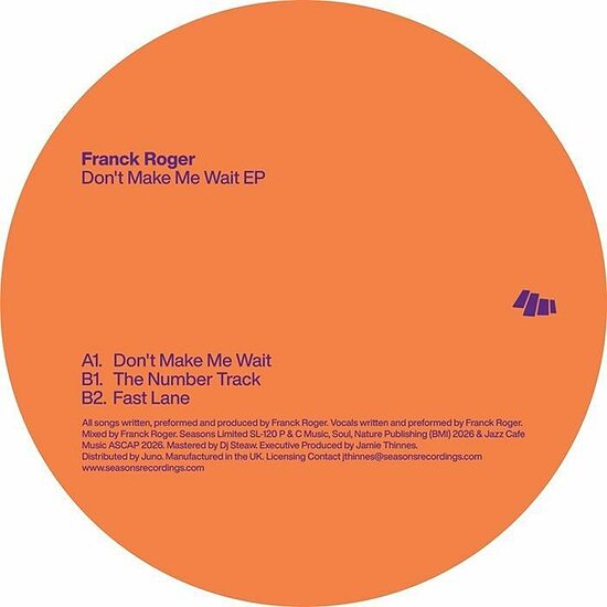 Franck Roger – Don't Make Me Wait EP