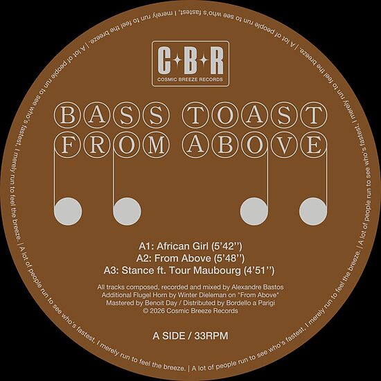 Bass Toast – From Above