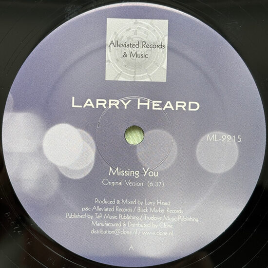 Larry Heard – Missing You
