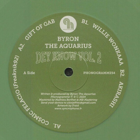 Byron The Aquarius – Dey Know Vol. 2