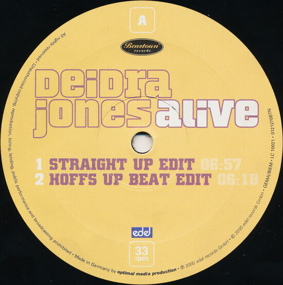 Deidra Jones – Alive