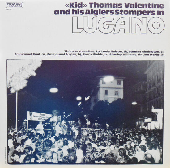"Kid" Thomas Valentine And His Algiers Stompers – In Lugano