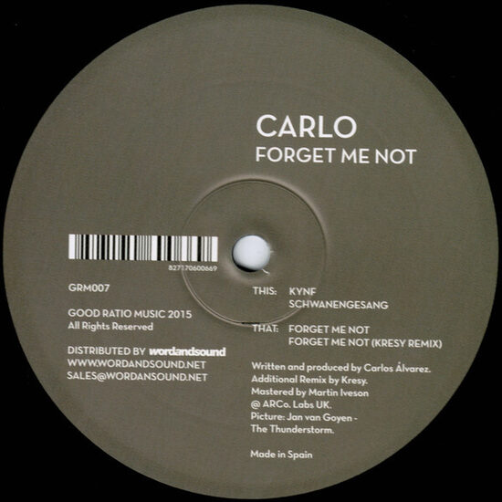 Carlo – Forget Me Not