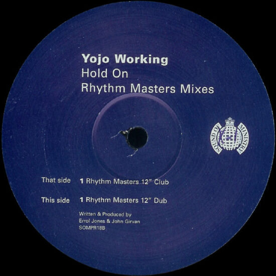 YoJo Working – Hold On (Rhythm Masters Mixes)