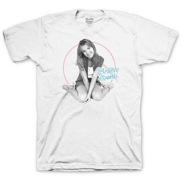 Britney Spears Unisex T-Shirt: Classic Circle 