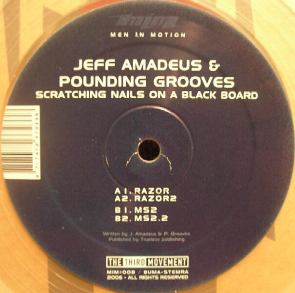Jeff Amadeus & Pounding Grooves – Scratching Nails On A Black Board